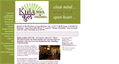 Desktop Screenshot of kulayogawellness.com
